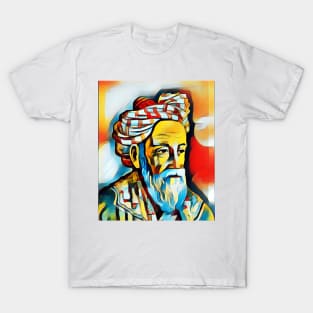 Omar Khayyam Abstract Portrait | Omar Khayyam Artwork 3 T-Shirt